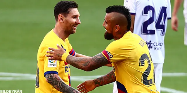 Messi slog assistrekord när Arturo Vidal ordnade segern till Barca!