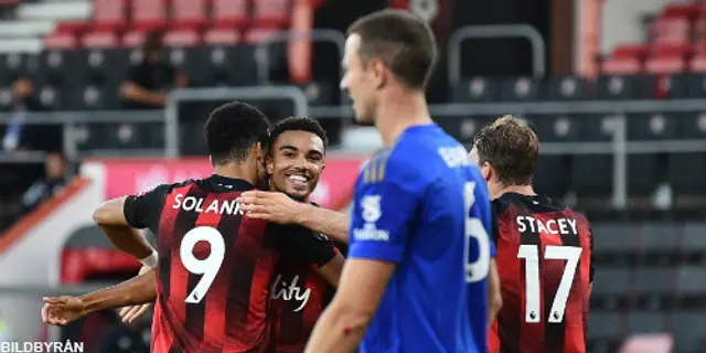 Bournemouth körde över Leicester – se målen här