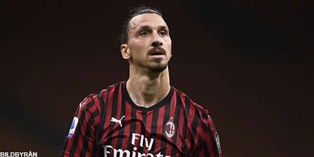 Dopopartita Sassuolo-Milan 1-2: Zlatan tvåmålsskytt