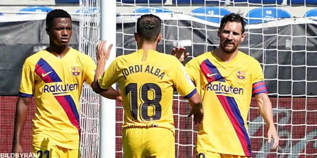 Deportivo Alavés - FC Barcelona 0-5: Sluta aldrig fantisera