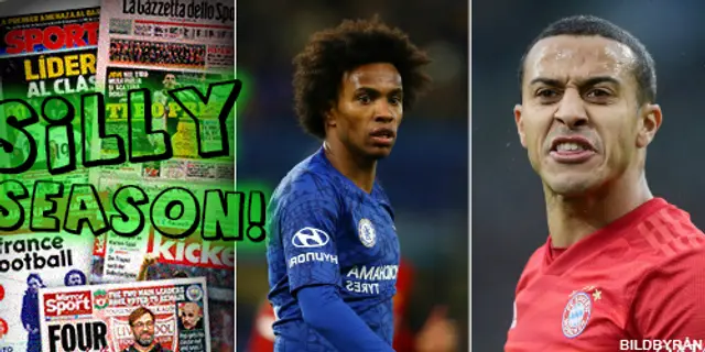 Sillysvepet: Arsenal hoppfulla om Willian – Thiago allt längre ifrån Liverpool