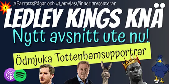 Ledley Kings Knä #201 Ödmjuka Tottenhamsupportrar