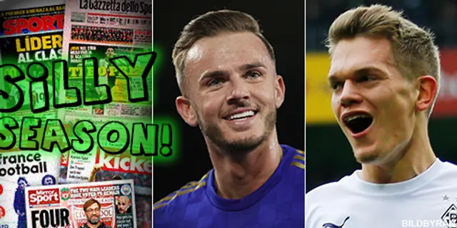 Sillysvepet: ”Maddison förlänger med Leicester” – Inter letar i Mönchengladbach