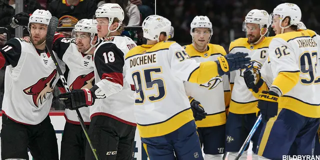Preview: Nashville Predators-Arizona Coyotes