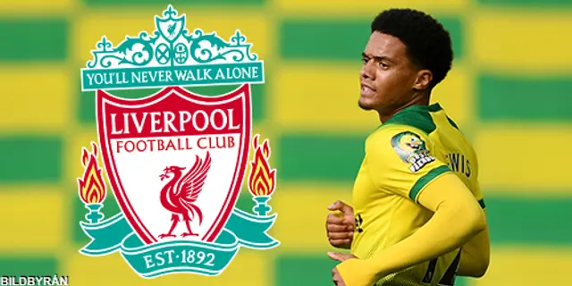 Liverpool erbjuder Norwich 10 miljoner pund för Jamal Lewis