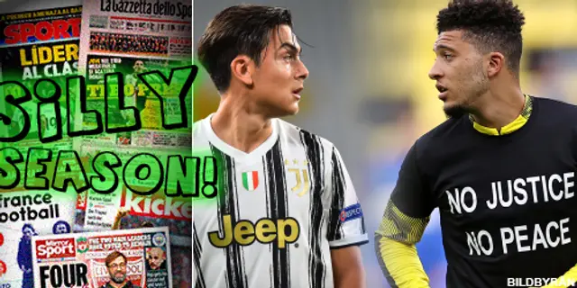 Sillysvepet: Sancho stannar i Dortmund – ”Real Madrid lägger bud på Dybala”