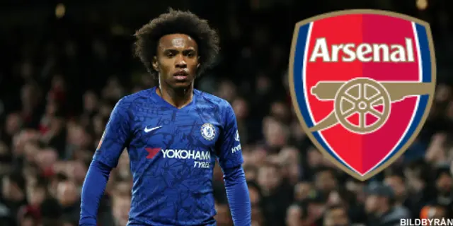 Willian klar för Arsenal