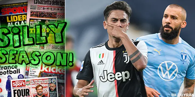 Sillysvepet: Giganterna jagar Dybala – Molins bryter kontraktet