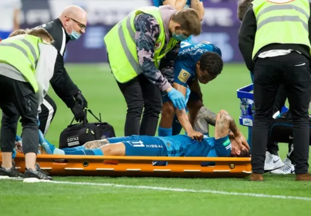 Driussi skadad när Zenits förlustnolla sprack