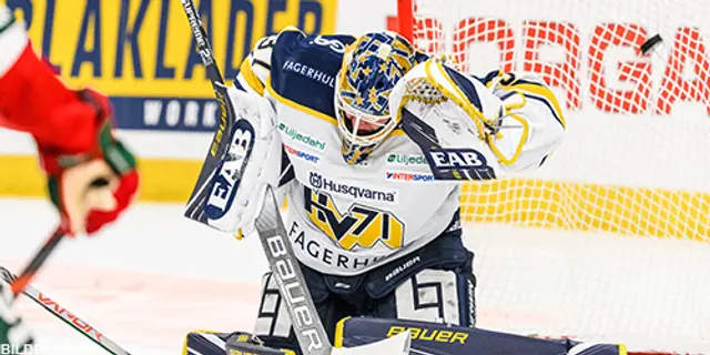 HV71 föll i premiären