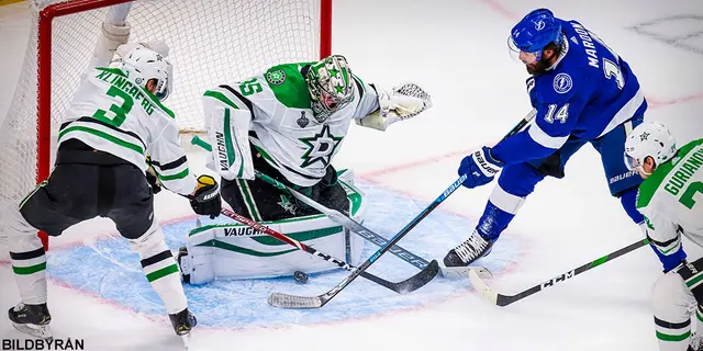 Tampa vann andra finalmatchen – se målen här