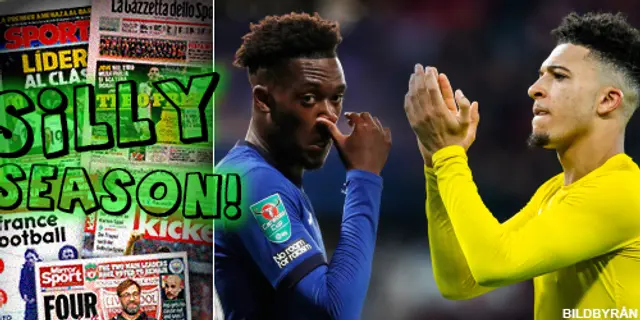 Sillysvepet: United måste betala mer för Sancho – ”Hudson-Odoi vill till Bayern” 