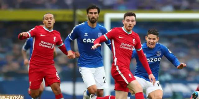 Spelarbetyg efter Everton - Liverpool 2-2 