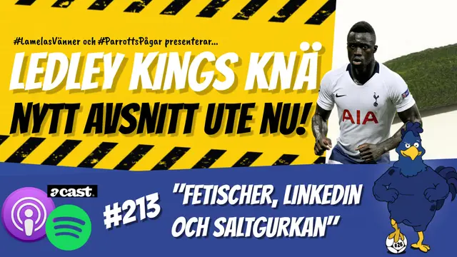 Ledley Kings Knä #213: Fetischer, LinkedIn och Saltgurkan