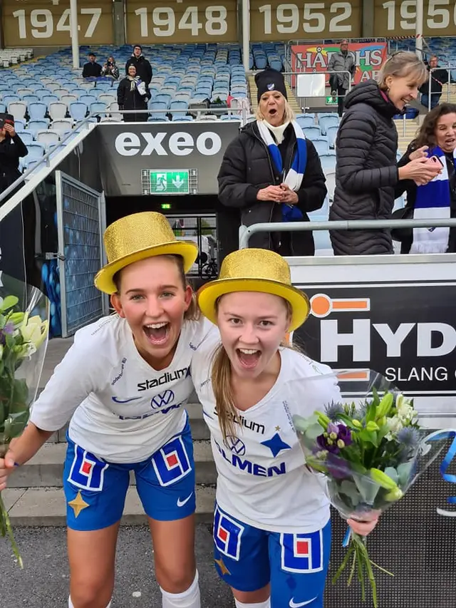 Bildgalleri och videovisning från matchen i lördags