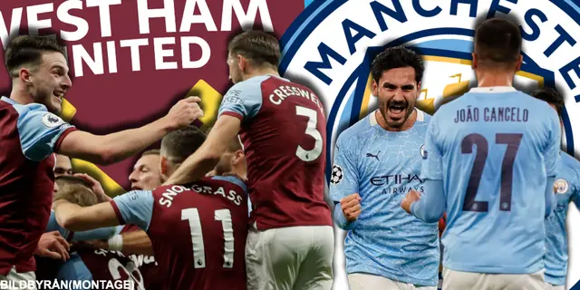 Inför: West Ham United- Manchester City