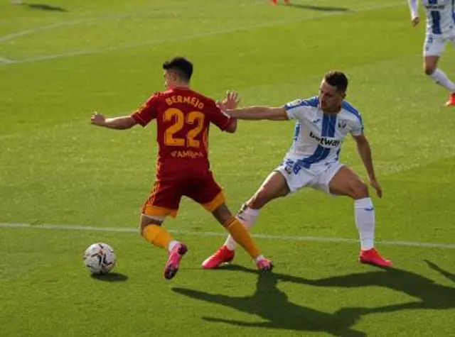 Leganés - Real Zaragoza 1-0