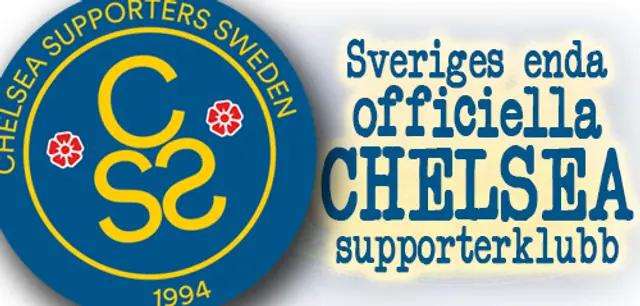 PÅMINNELSE: Bli medlem i Chelsea Supporters Sweden!