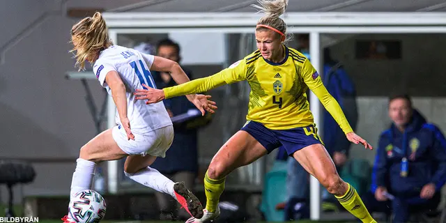 Sverige säkrade EM-platsen med 2-0-seger