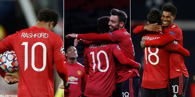 Manchester United 5- 0 RB Leipzig 