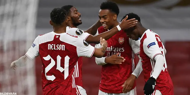 Matchrapport: Arsenal - Dundalk (3-0)