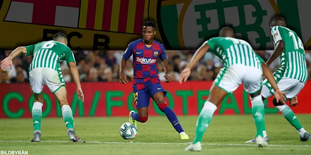 FC Barcelona - Real Betis: Fem snabba