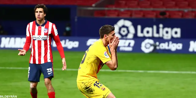 Atlético de Madrid – FC Barcelona 1-0: Spillror