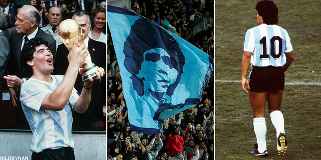 När Diego Maradona befann sig på grekisk mark