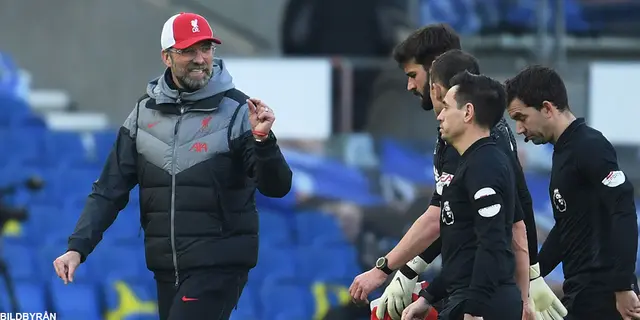 Brighton & Hove Albion - Liverpool 1-1: Liverpool och VAR är inte en kärleksnovell