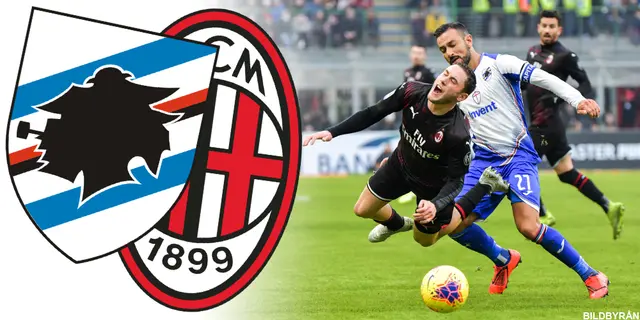 Matchrapport, Omgång 10: Sampdoria - Milan