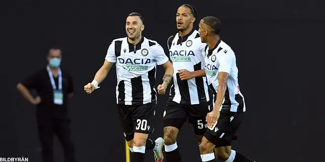 Udinese - Juventus 2-2: Galen Serie A-premiär