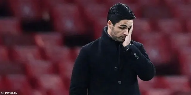 Mikel Arteta sjuk i Covid (igen)