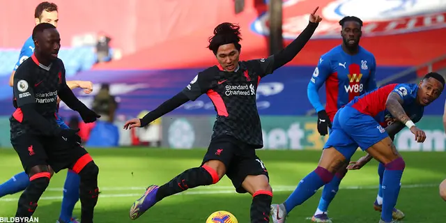 Crystal Palace – Liverpool 0-7: Utklassning när Liverpool vann med stora siffror