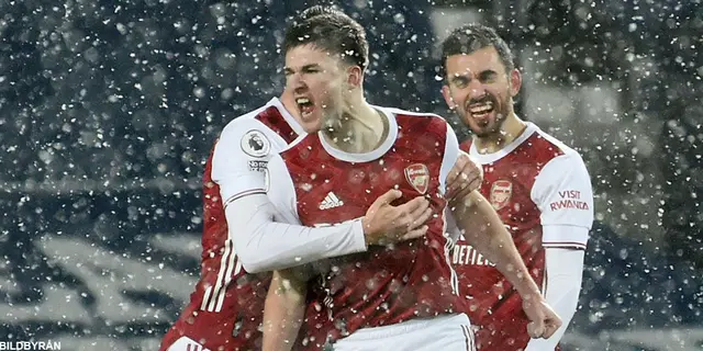 Matchrapport: West Bromwich - Arsenal (0–4)