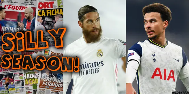 Sillysvepet: Liverpool tittar på Ramos – nytt PSG-bud på Alli?