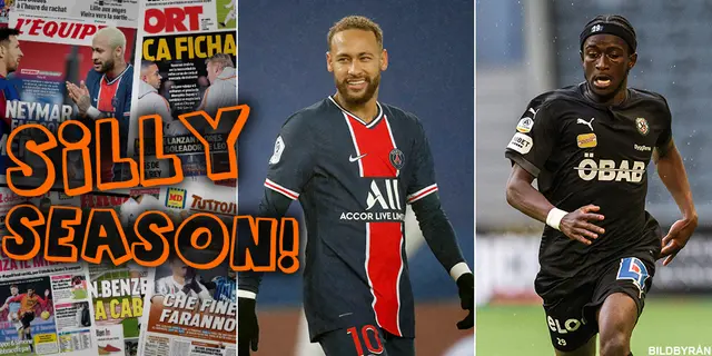 Sillysvepet: ”Lahne aktuell för Djurgården” – Neymar nära en förlängning 