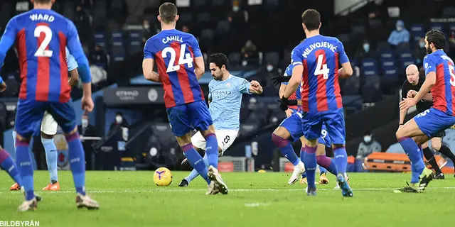 Manchester City krossade Crystal Palace - se höjdpunkterna här