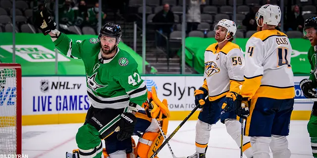 Dallas krossade Nashville – se samtliga mål från natten här! 