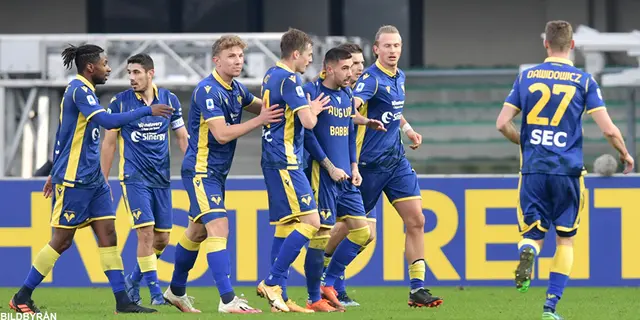 Undersökning:  Hellas Verona & Cagliari lyfter fram de unga