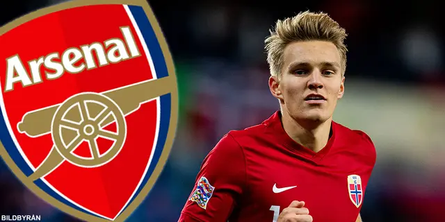 Martin Ödegaard klar för Arsenal