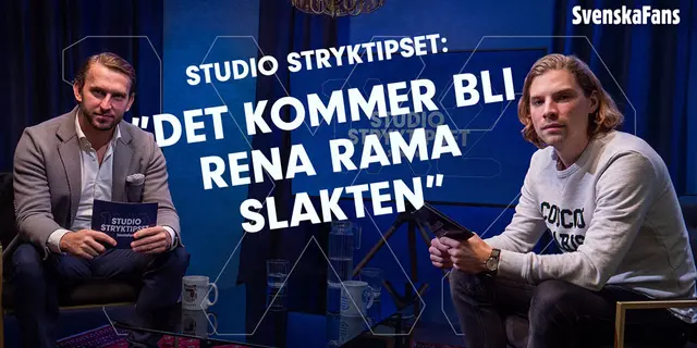 Studio Stryktipset: ”Man City kör rakt mot ligatiteln”