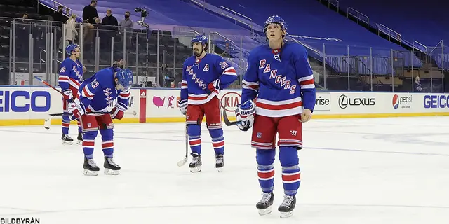 Rangers förlorar andra raka mot Bruins