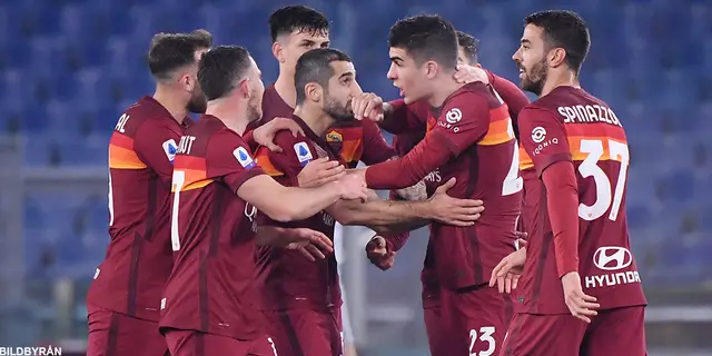 Roma - Verona 3 - 1, efter 9 magiska minuter där alla hemmamålen föll