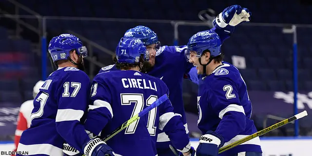 Victor Hedman målskytt – se nattens mål från NHL
