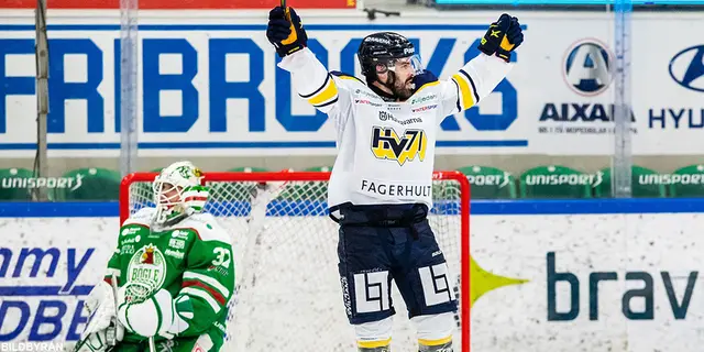 HV71 vann svängig match i Ängelholm