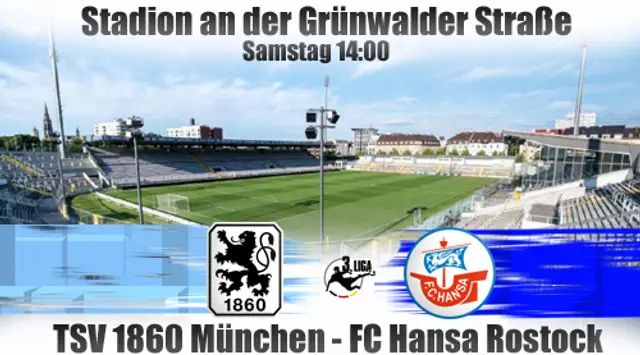 Hansa till München för toppmatch mot 1860