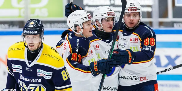 Tre stjärnor mot HV71