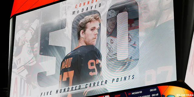 McDavid över magisk poänggräns – se alla nattens mål