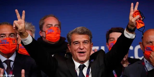 Officiellt: Joan Laporta vinner presidentvalet