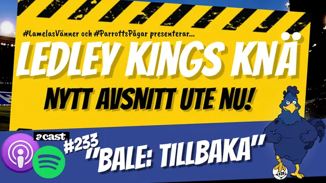 Ledley Kings Knä #233 Bale: Tillbaka